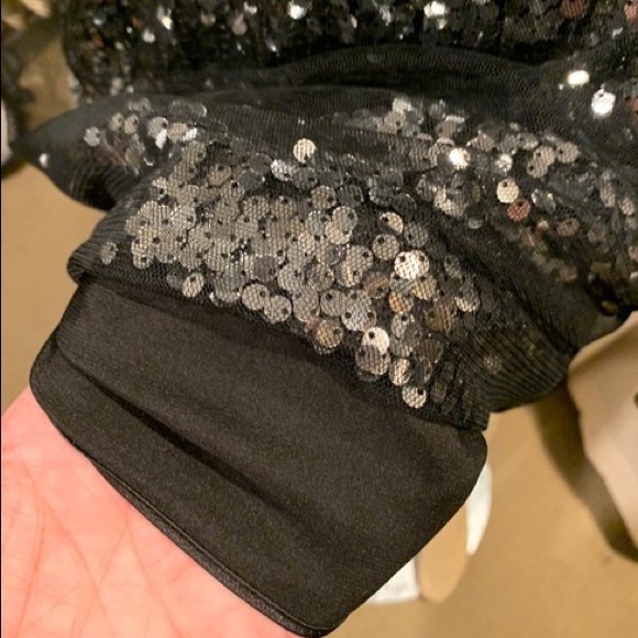 T. Tahari Silver Sequin Night-Out Dress - Picture 10 of 14